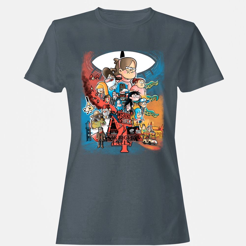 Women's T-Shirt - 2VTE5B5T - Charcoal - 3