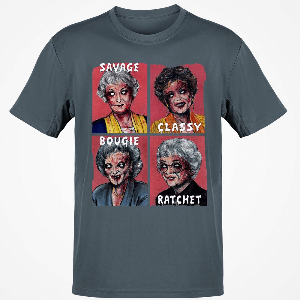 Classic Unisex T-Shirt - CFH6EZUY - Charcoal - 3