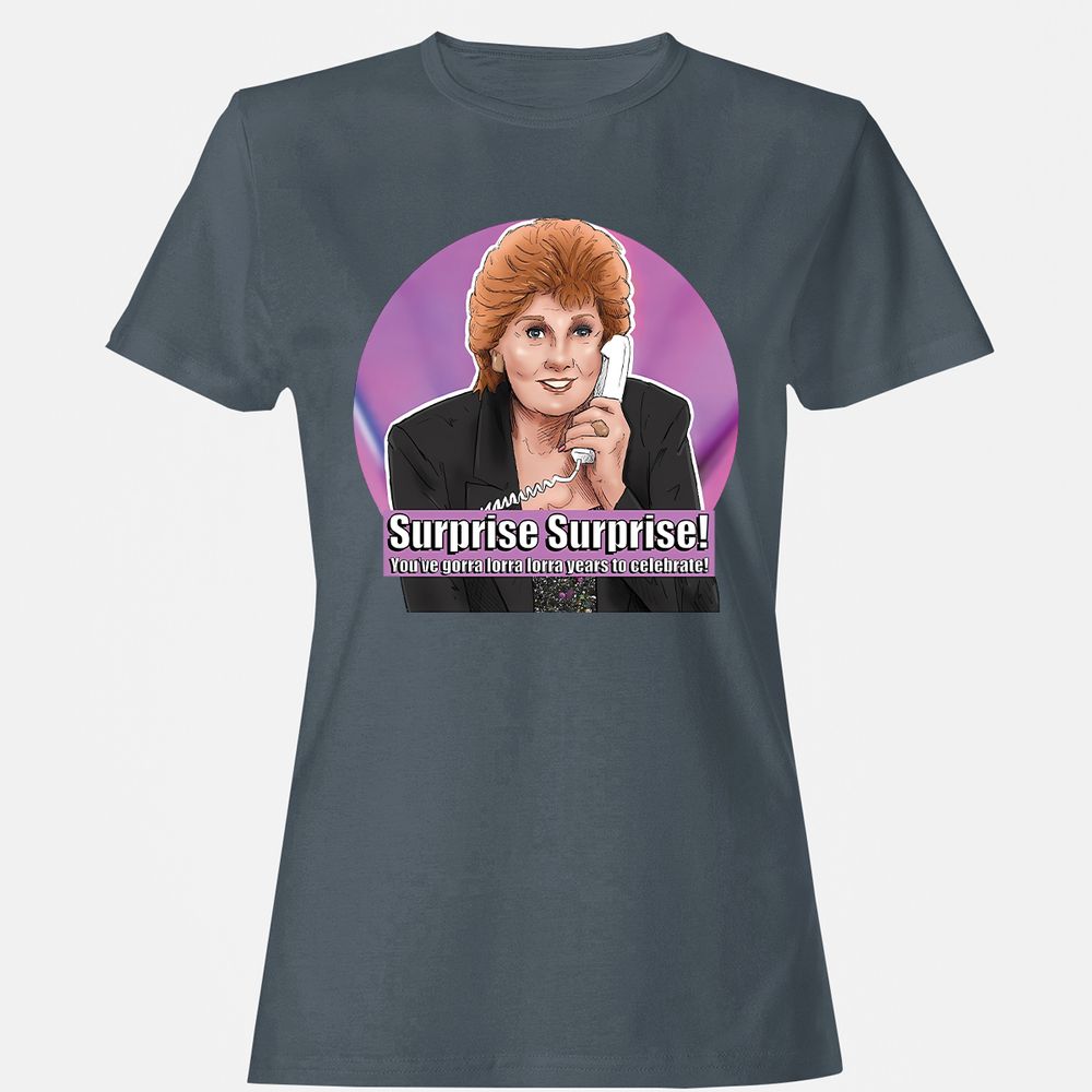 Women's T-Shirt - EZ4U5F5M - Charcoal - 3