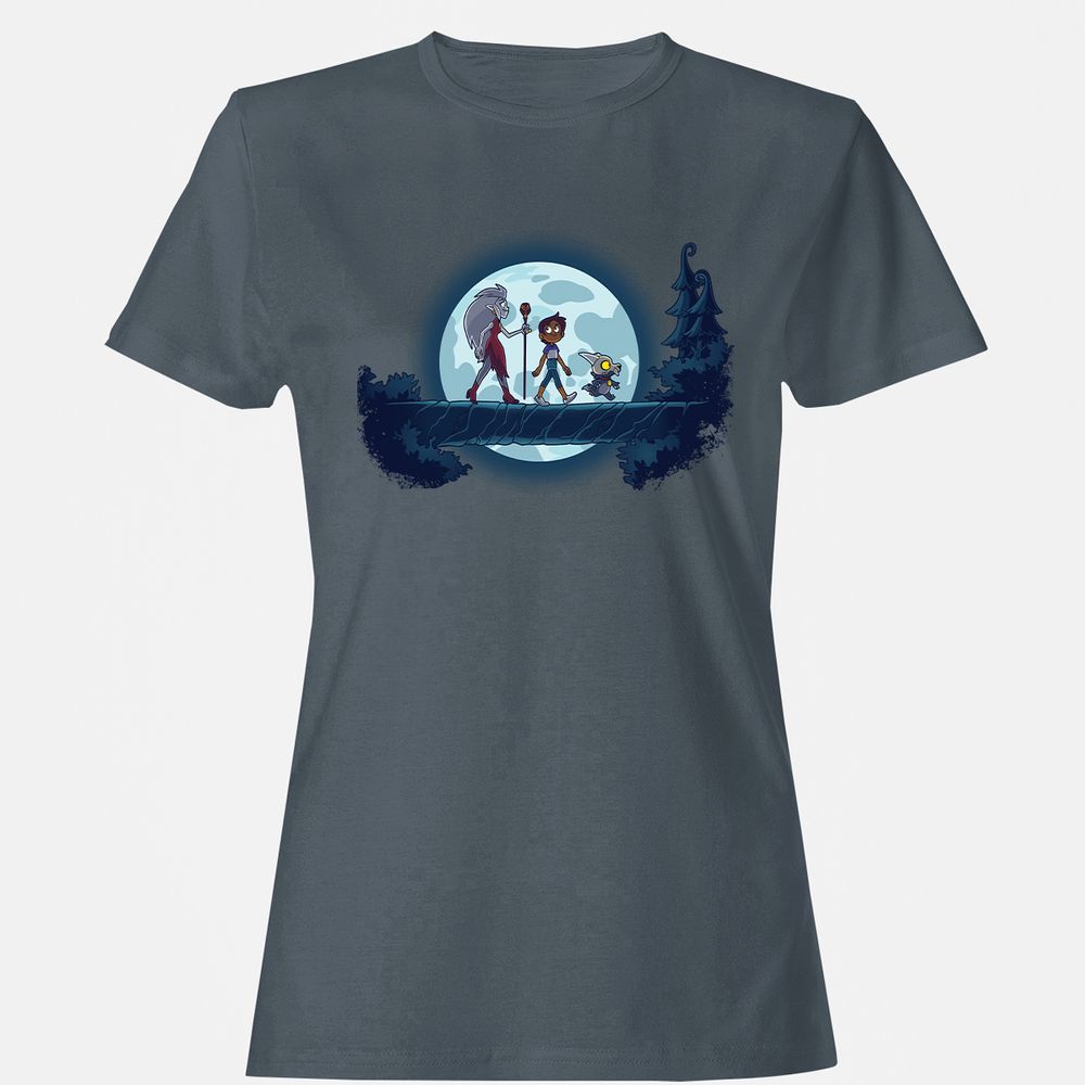 Women's T-Shirt - 13Y8ZT5D - Charcoal - 3