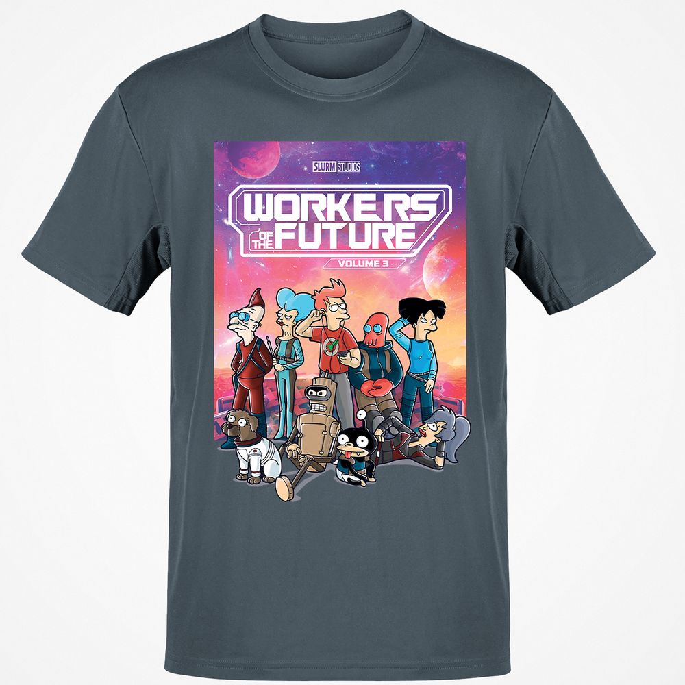 Classic Unisex T-Shirt - 5BKFHCTQ - Charcoal - 3