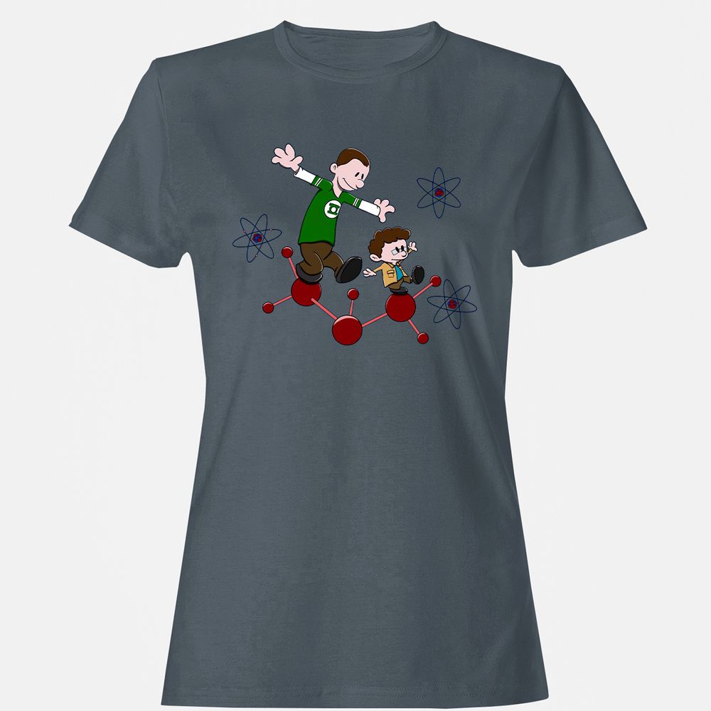 Women's T-Shirt - BUBK5U6R - Charcoal - 3