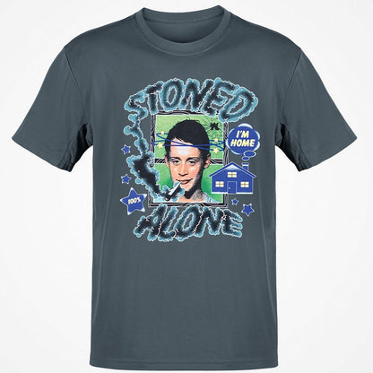 Stoned home alone - Charcoal - 3