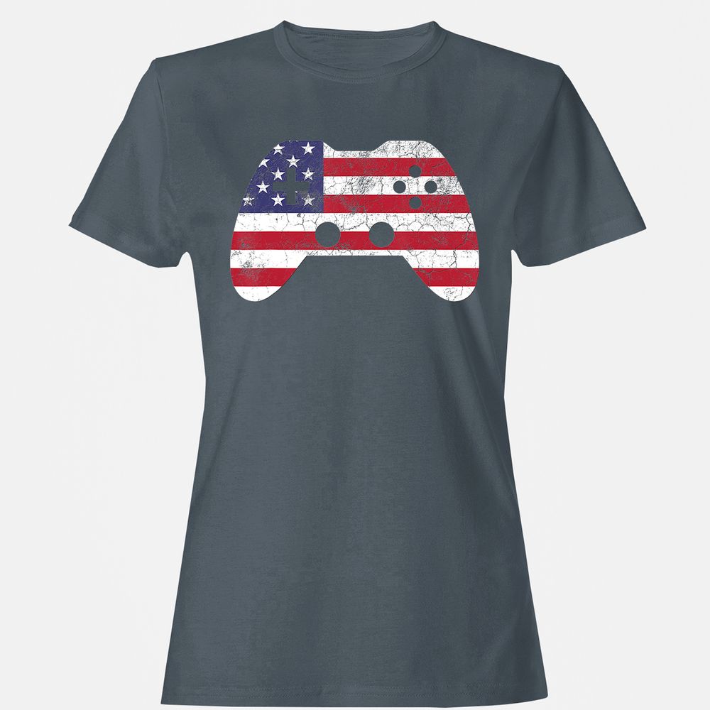 Women's T-Shirt - HMUECVE4 - Charcoal - 3