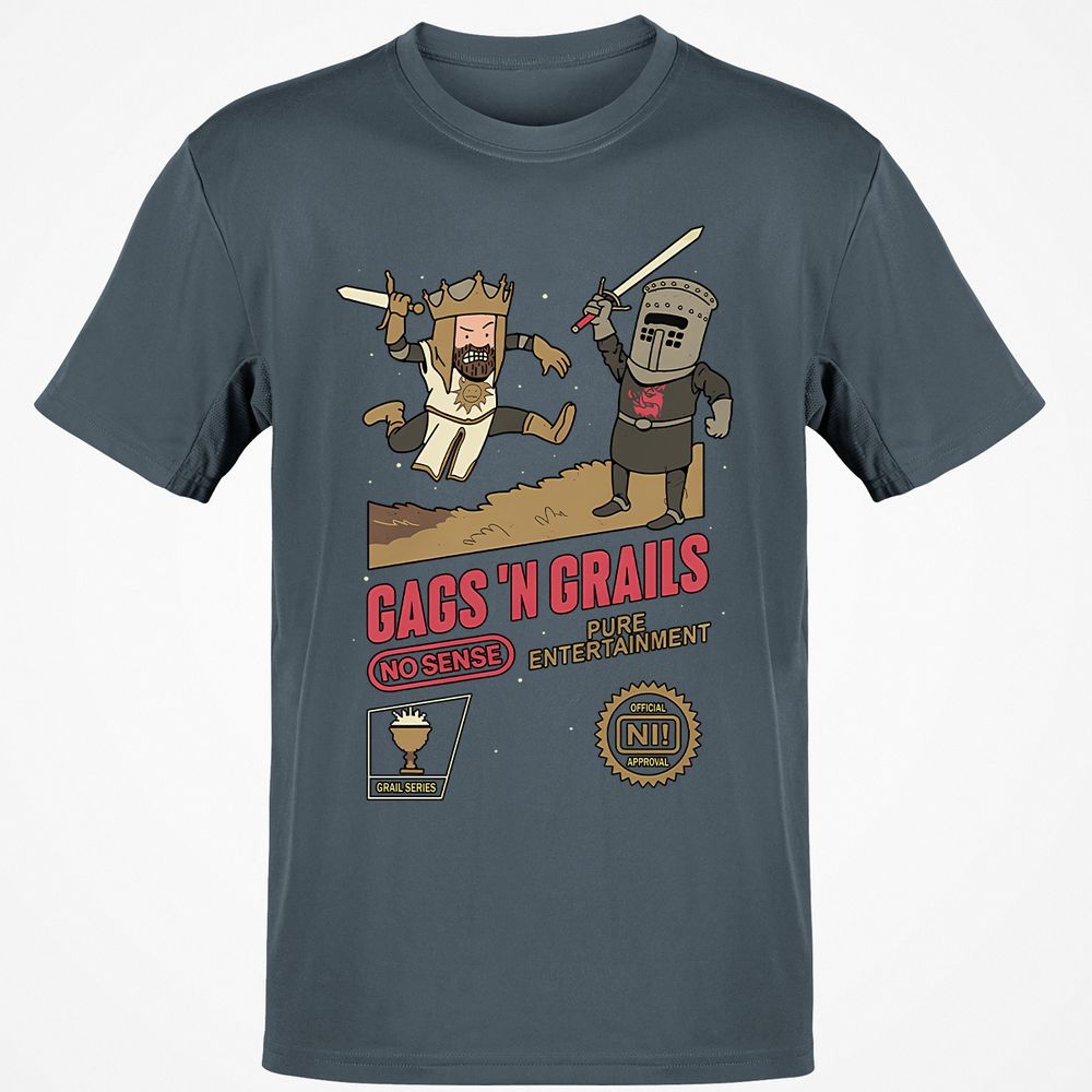 Classic Unisex T-Shirt - R3SF1MZC - Charcoal - 3