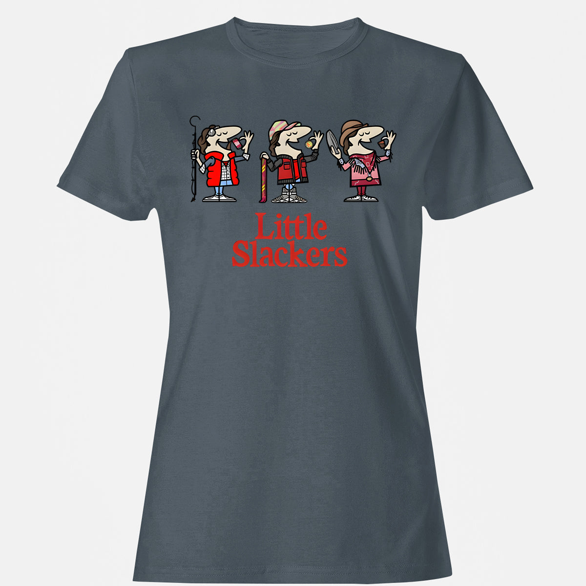 Women's T-Shirt - RR4XEBAR - Charcoal - 3