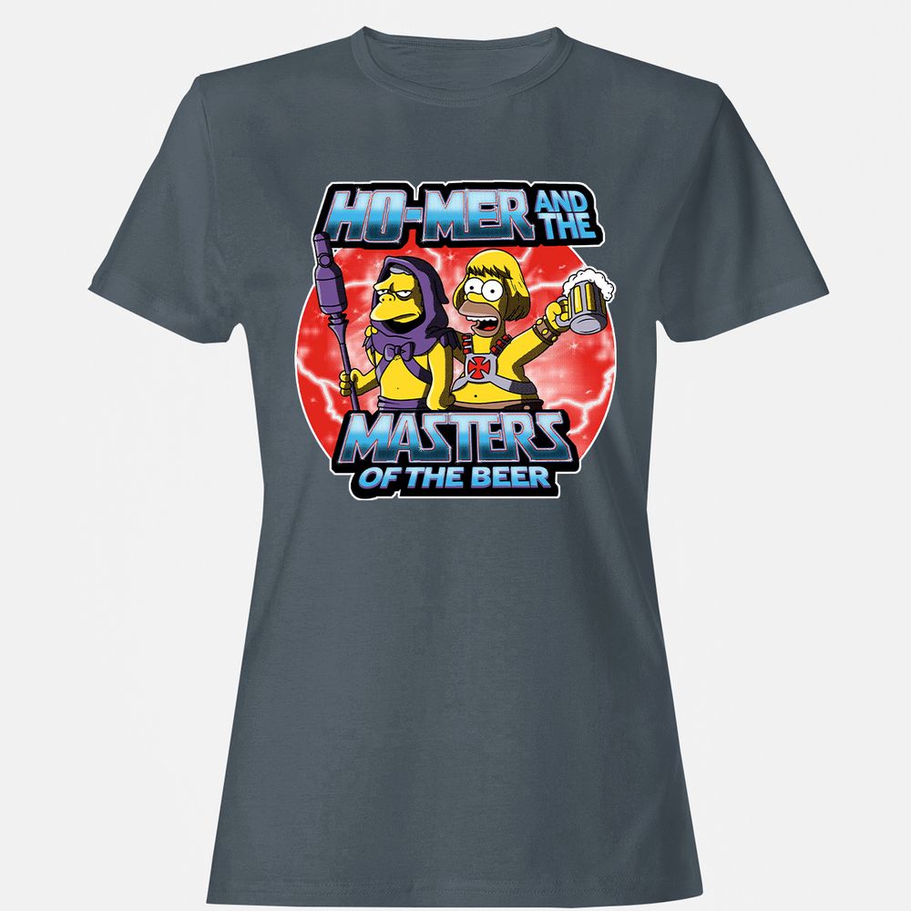 Women's T-Shirt - ZCX9STBQ - Charcoal - 3