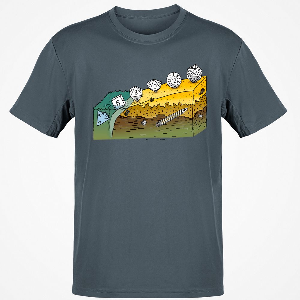 Classic Unisex T-Shirt - L3PDJN56 - Charcoal - 3