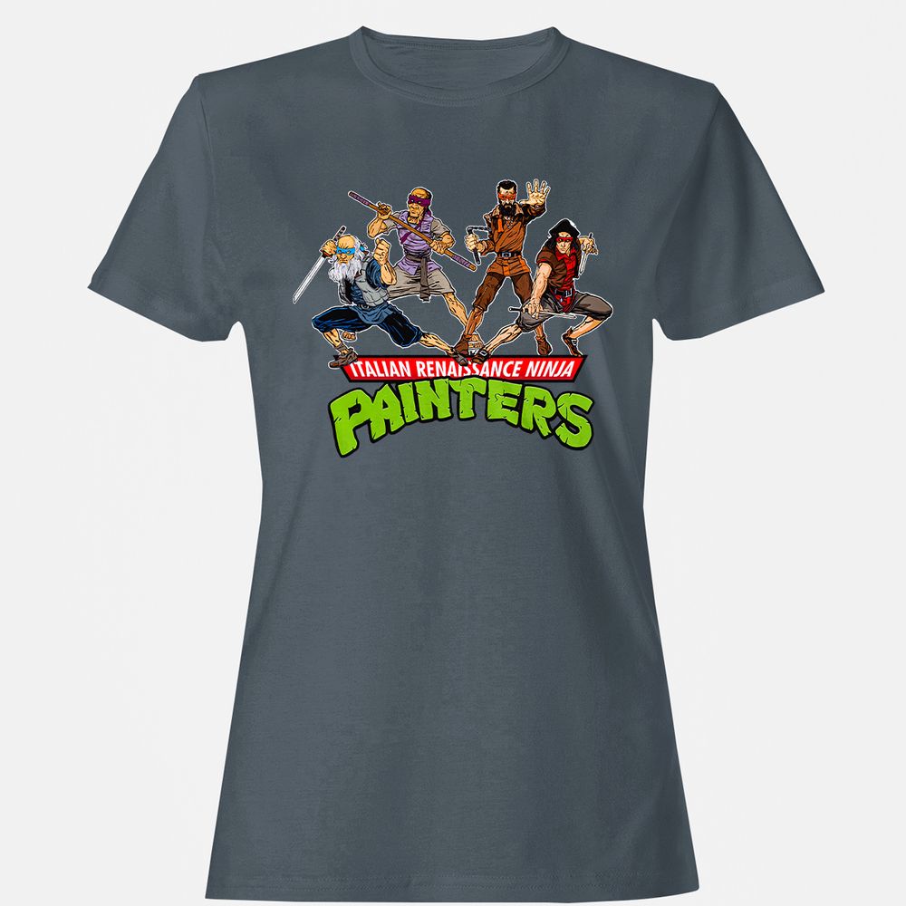 Women's T-Shirt - 1ZBAJGP8 - Charcoal - 3