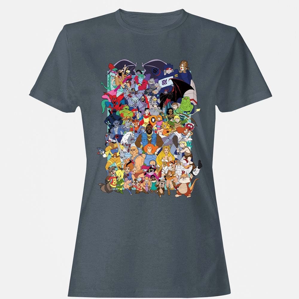 Women's T-Shirt - JRH7ME3J - Charcoal - 3