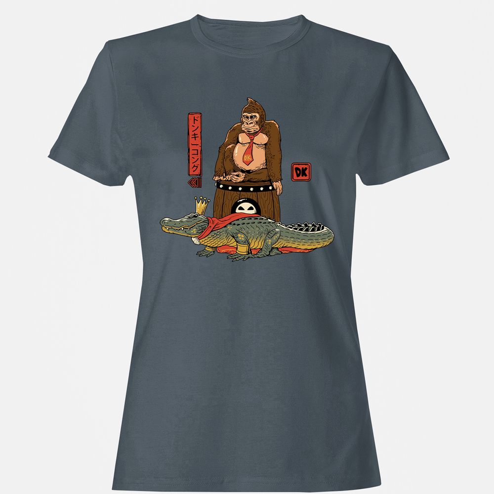 Women's T-Shirt - Z3PDH1FM - Charcoal - 3