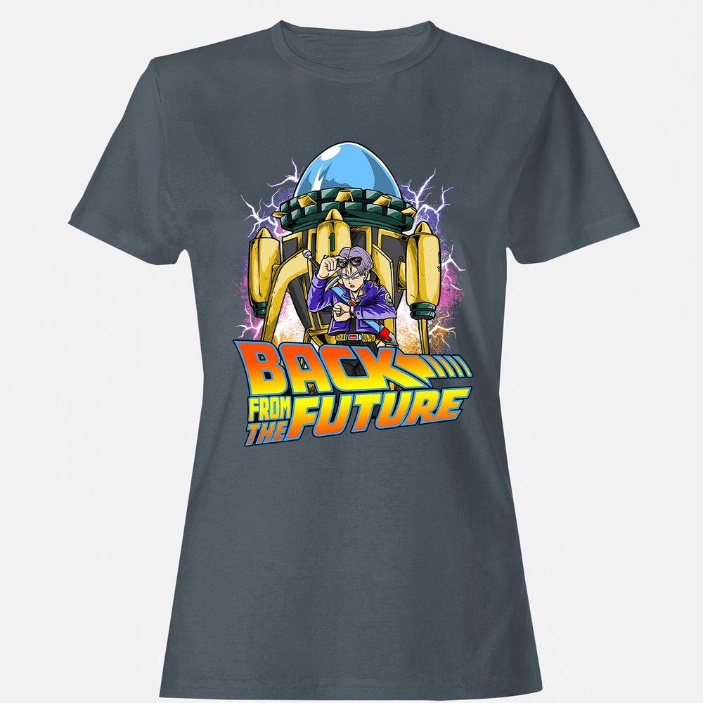 Women's T-Shirt - 8QT3Y5VJ - Charcoal - 3