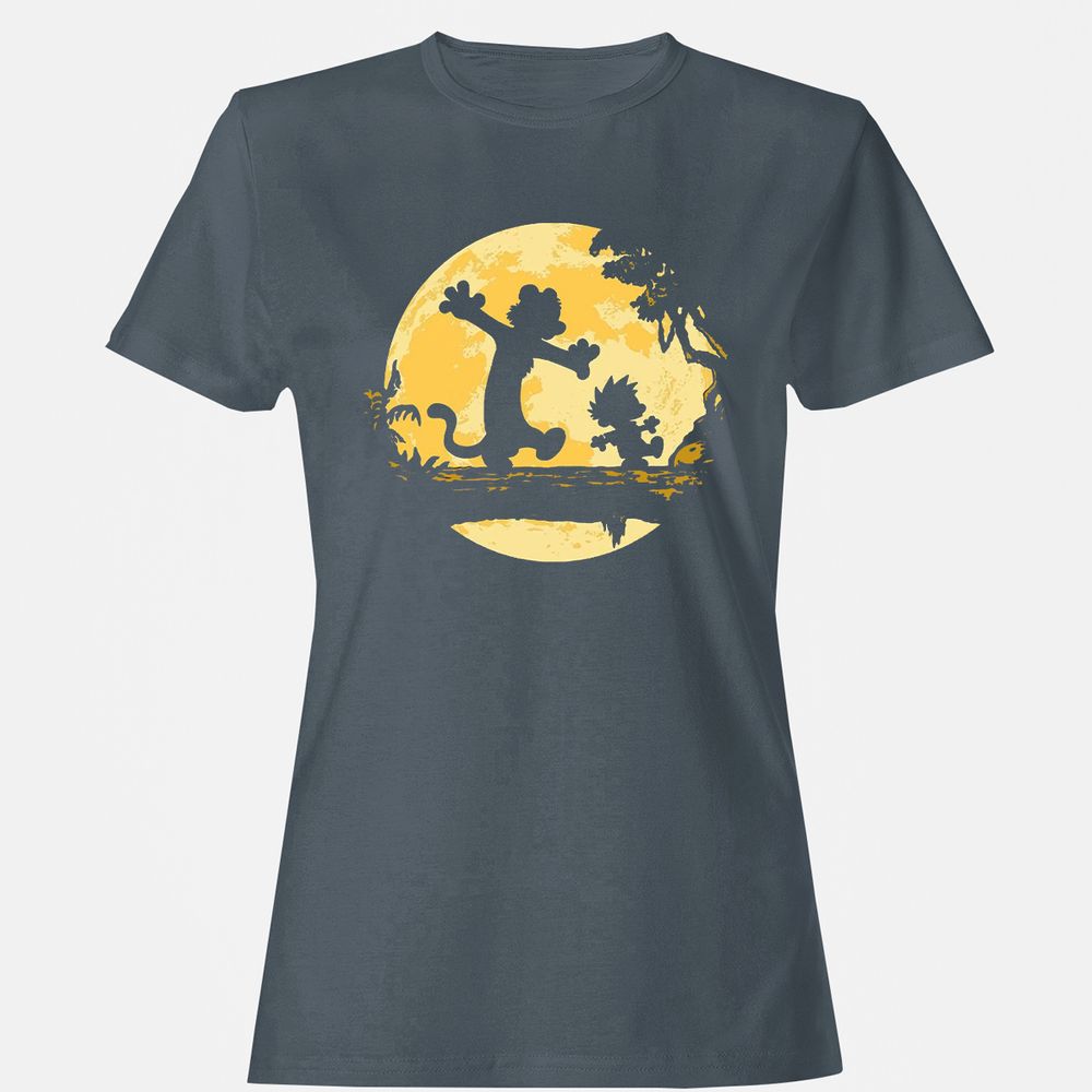 Women's T-Shirt - 2MMLGNUS - Charcoal - 3