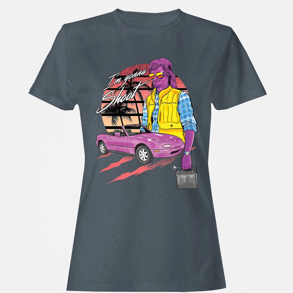 Women's T-Shirt - EWC8G2ZG - Charcoal - 3