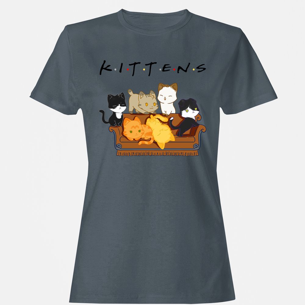 Women's T-Shirt - F788YH61 - Charcoal - 3