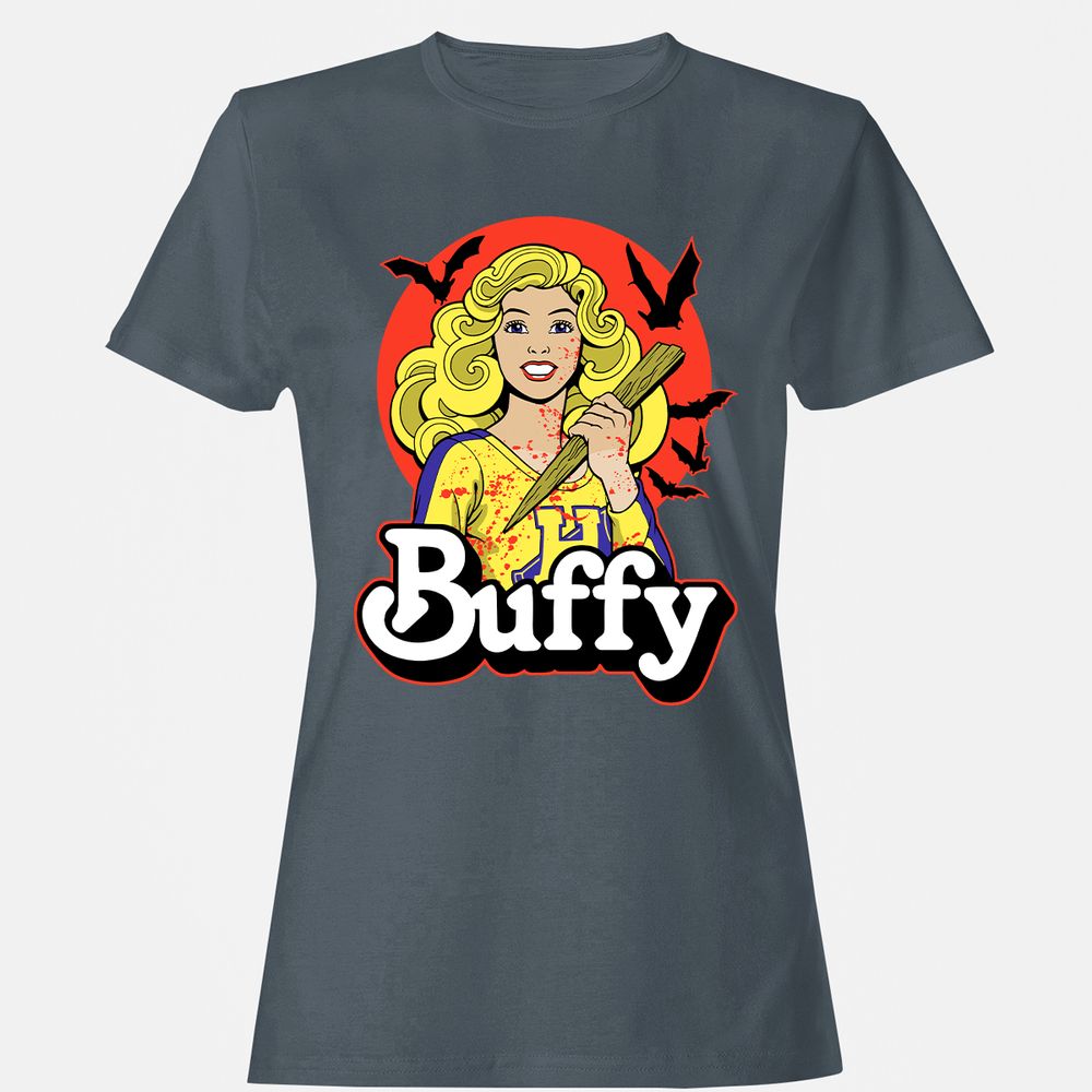 Women's T-Shirt - PN6ZERRK - Charcoal - 3