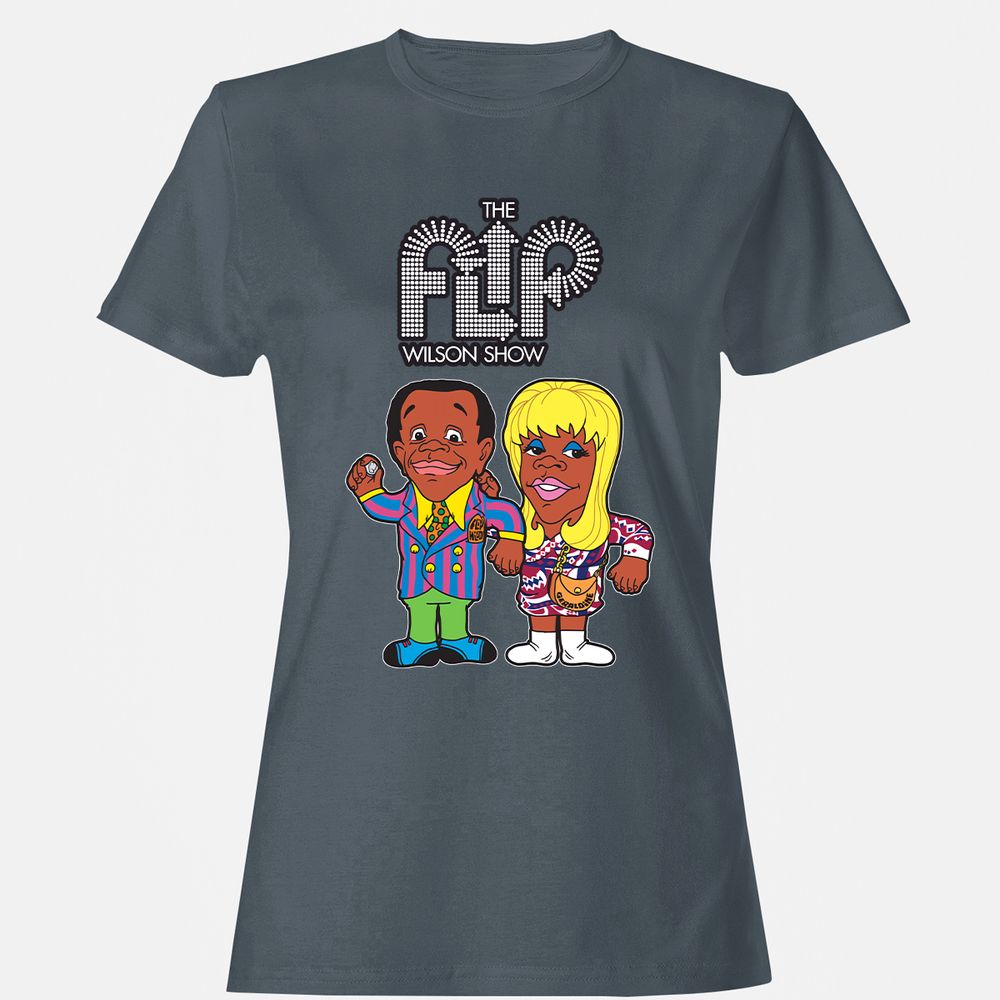 Women's T-Shirt - 9ADYH8QY - Charcoal - 3