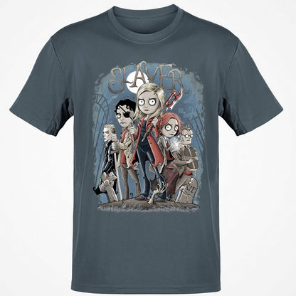 Classic Unisex T-Shirt - PJR4CUEC - Charcoal - 3