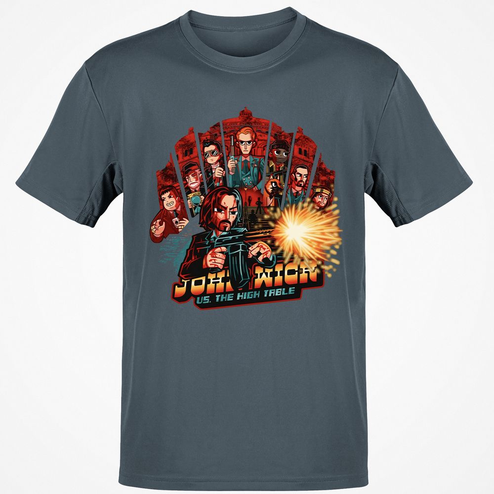 Classic Unisex T-Shirt - 6EBAD6AE - Charcoal - 3