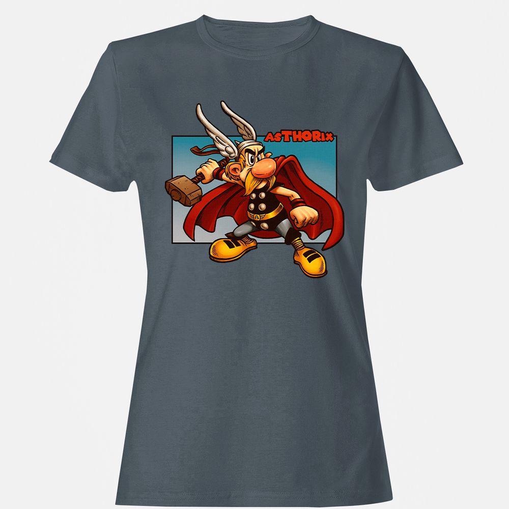 Women's T-Shirt - 8E2FL1MX - Charcoal - 3
