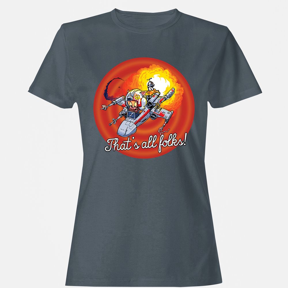 Women's T-Shirt - XYCDRAMH - Charcoal - 3