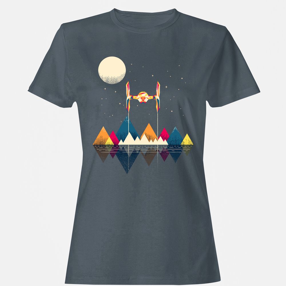 Women's T-Shirt - L8E3E53W - Charcoal - 3