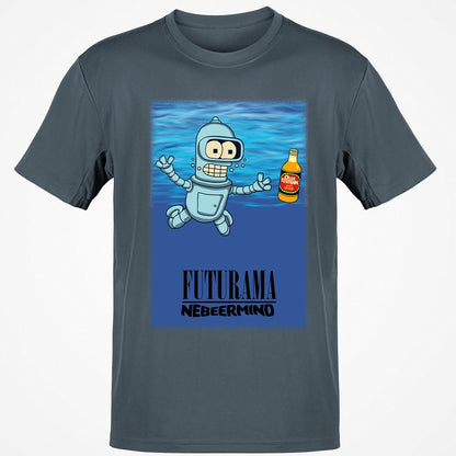 Classic Unisex T-Shirt - ZU4MGFEV - Charcoal - 3