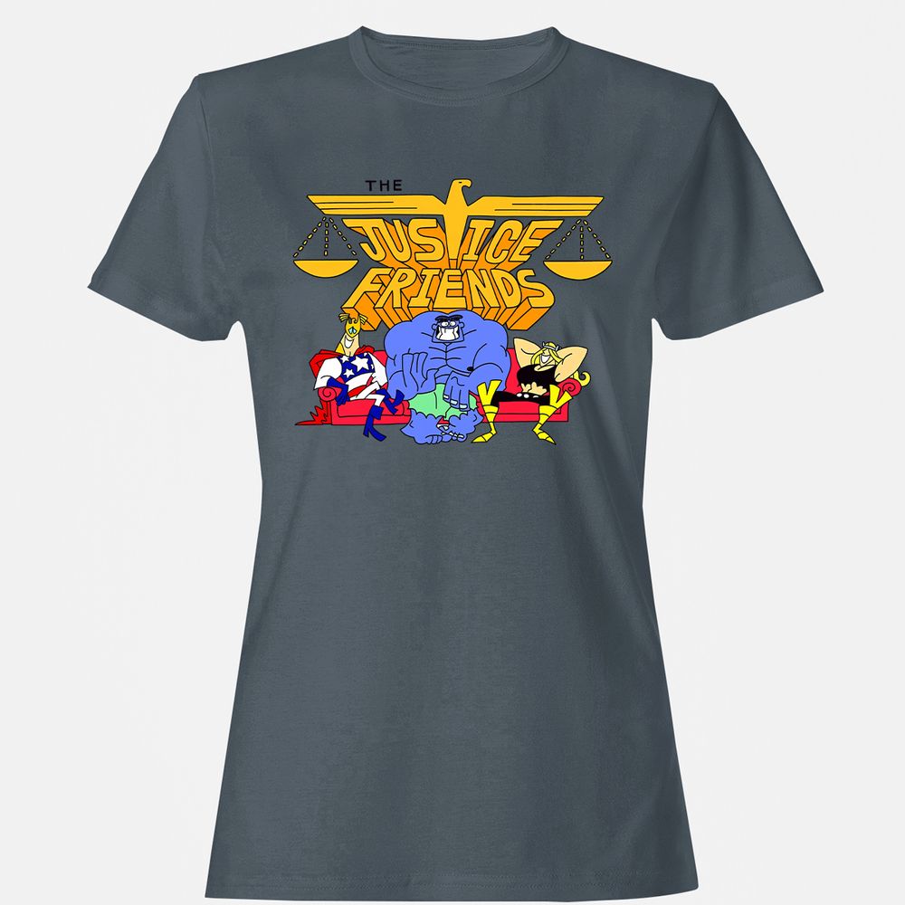 Women's T-Shirt - 8SRGQ7FF - Charcoal - 3