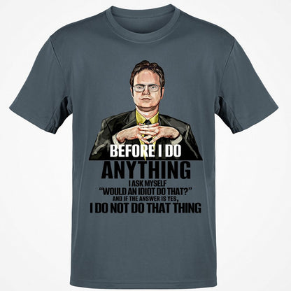 Classic Unisex T-Shirt - 5B3HACJX - Charcoal - 3