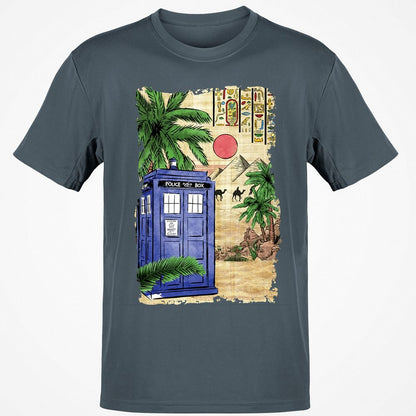 Classic Unisex T-Shirt - TPVNQTCY - Charcoal - 3
