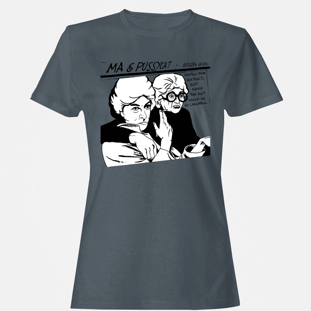 Women's T-Shirt - YPJE33ZZ - Charcoal - 3