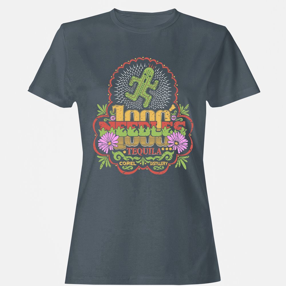 Women's T-Shirt - 48NHVQ6V - Charcoal - 3