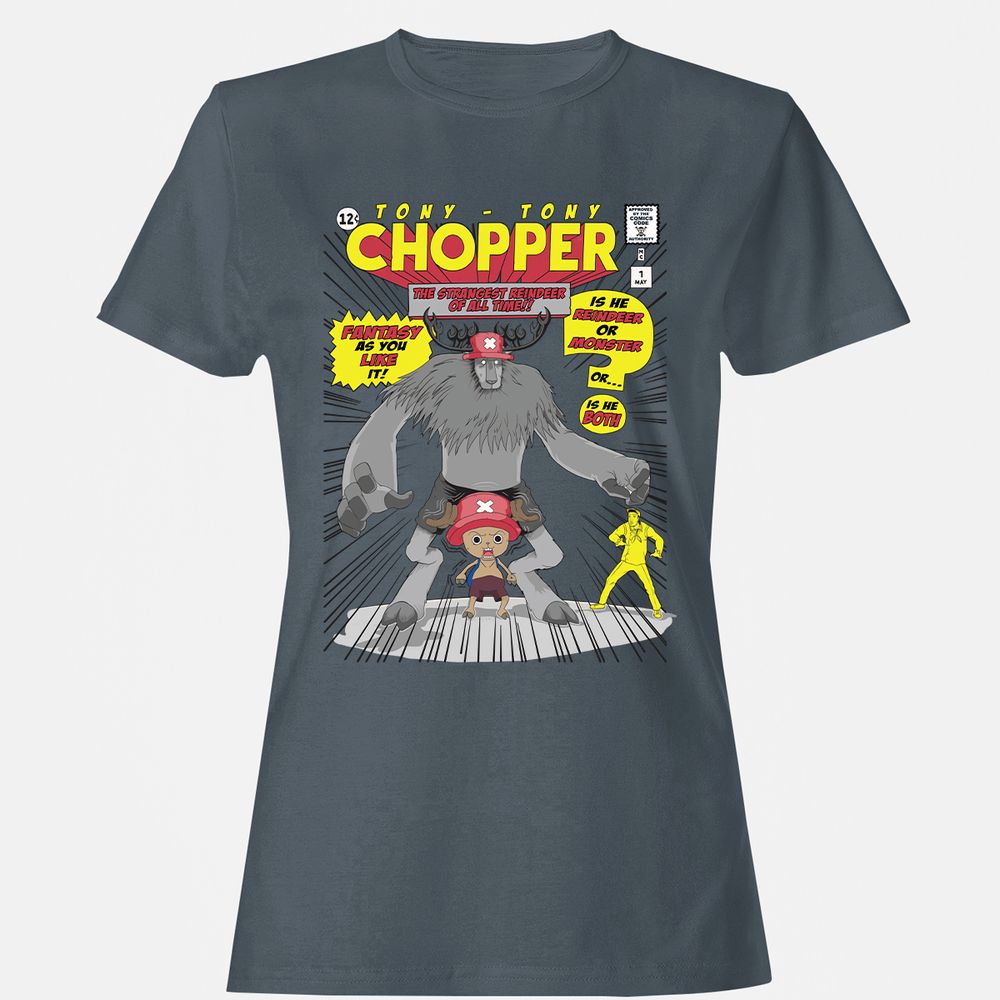 Women's T-Shirt - PYYVY34J - Charcoal - 3