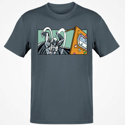 Classic Unisex T-Shirt - MSXASJM5 - Charcoal - 3