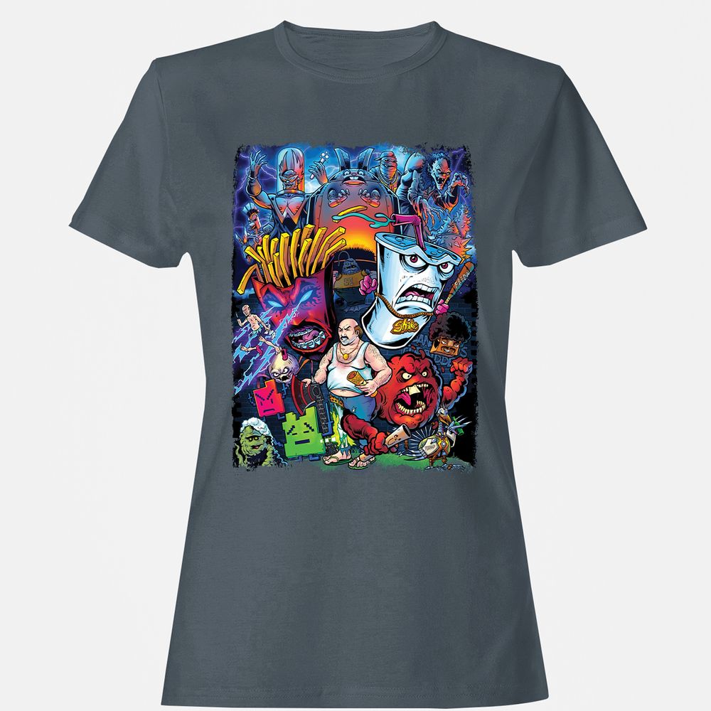Women's T-Shirt - Q5DUQM54 - Charcoal - 3