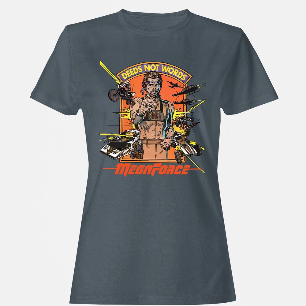 Women's T-Shirt - 7453BVQU - Charcoal - 3