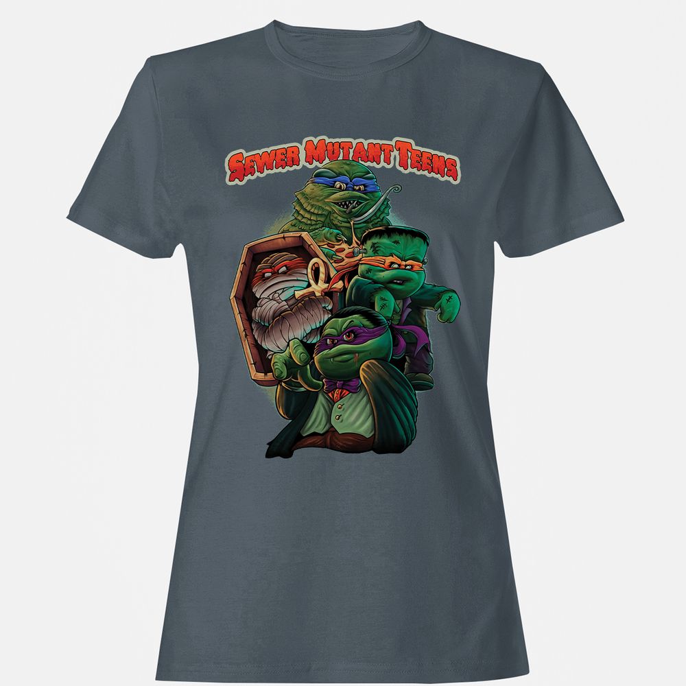 Women's T-Shirt - 1PRK9B9W - Charcoal - 3