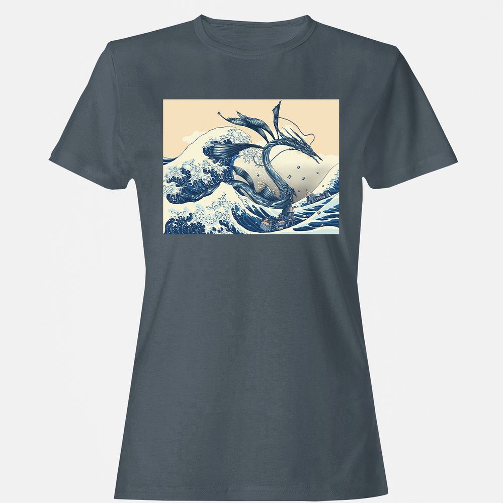 Women's T-Shirt - BG46CBZ3 - Charcoal - 3