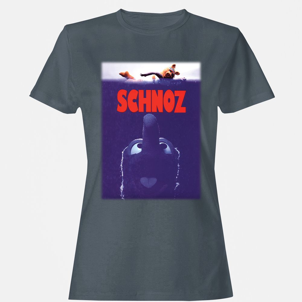 Women's T-Shirt - 46E8WQYB - Charcoal - 3