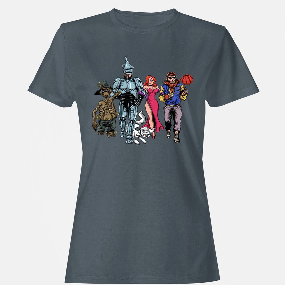 Women's T-Shirt - N7BDJ38L - Charcoal - 3