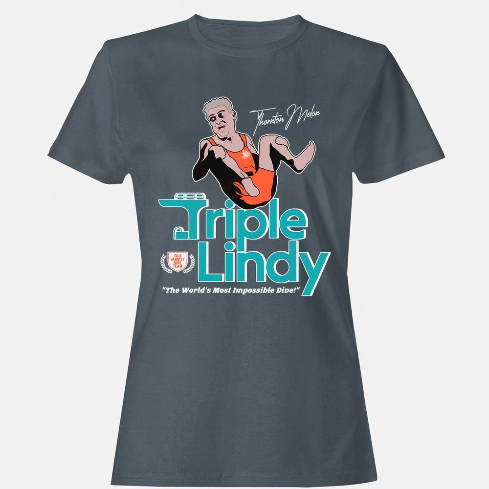Women's T-Shirt - U6Y7FDBF - Charcoal - 3