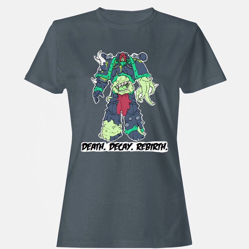 Women's T-Shirt - UBBS6QEF - Charcoal - 3