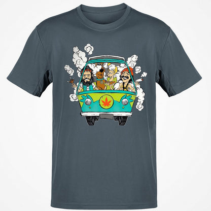 Classic Unisex T-Shirt - 484ENPKX - Charcoal - 3