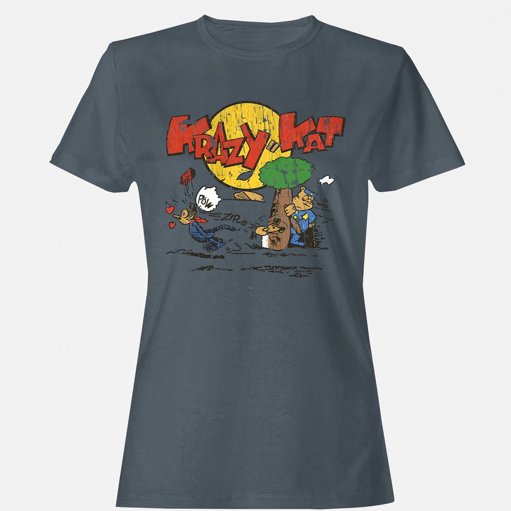 Women's T-Shirt - CKRTFU8Z - Charcoal - 3