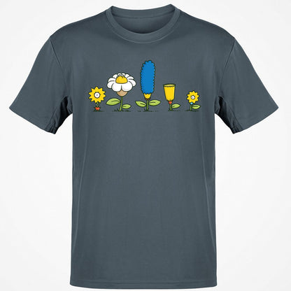 Classic Unisex T-Shirt - PPSWKAJM - Charcoal - 3