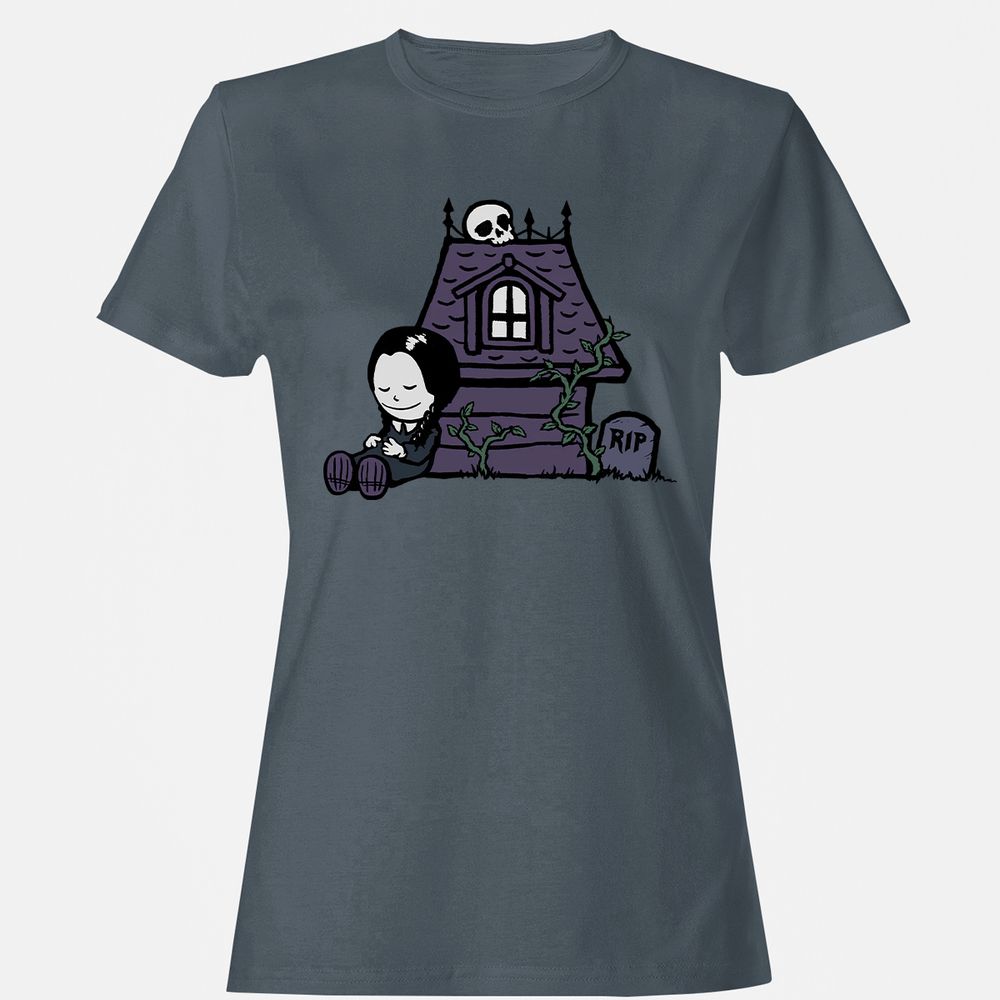 Women's T-Shirt - PYAWNYSJ - Charcoal - 3