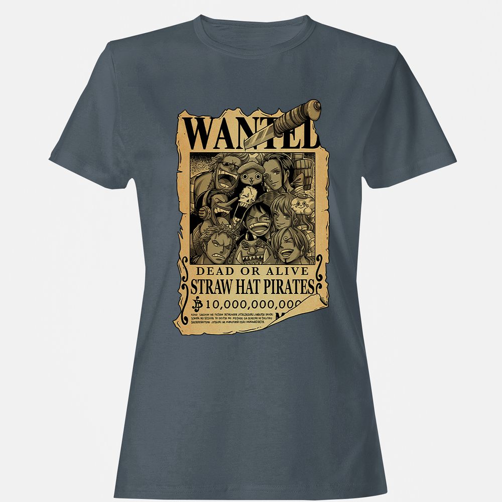 Women's T-Shirt - DF76BYV4 - Charcoal - 3
