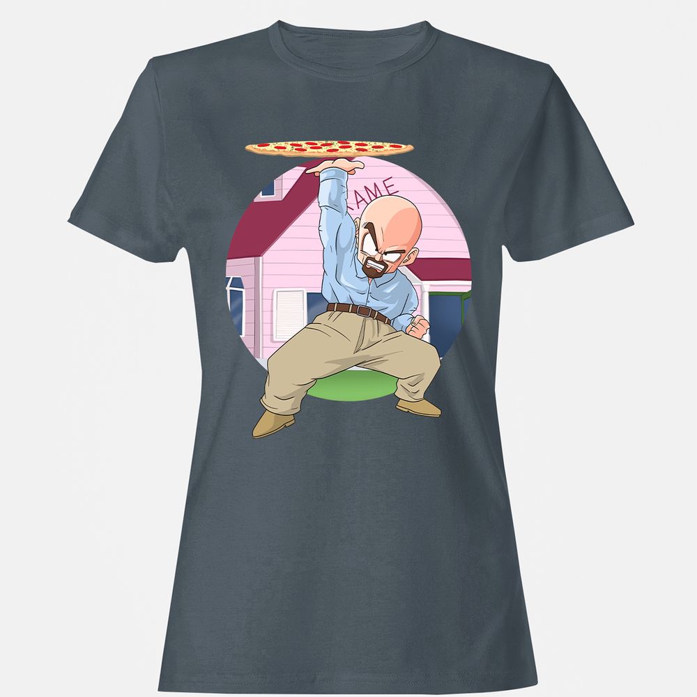 Women's T-Shirt - CUK166ZS - Charcoal - 3