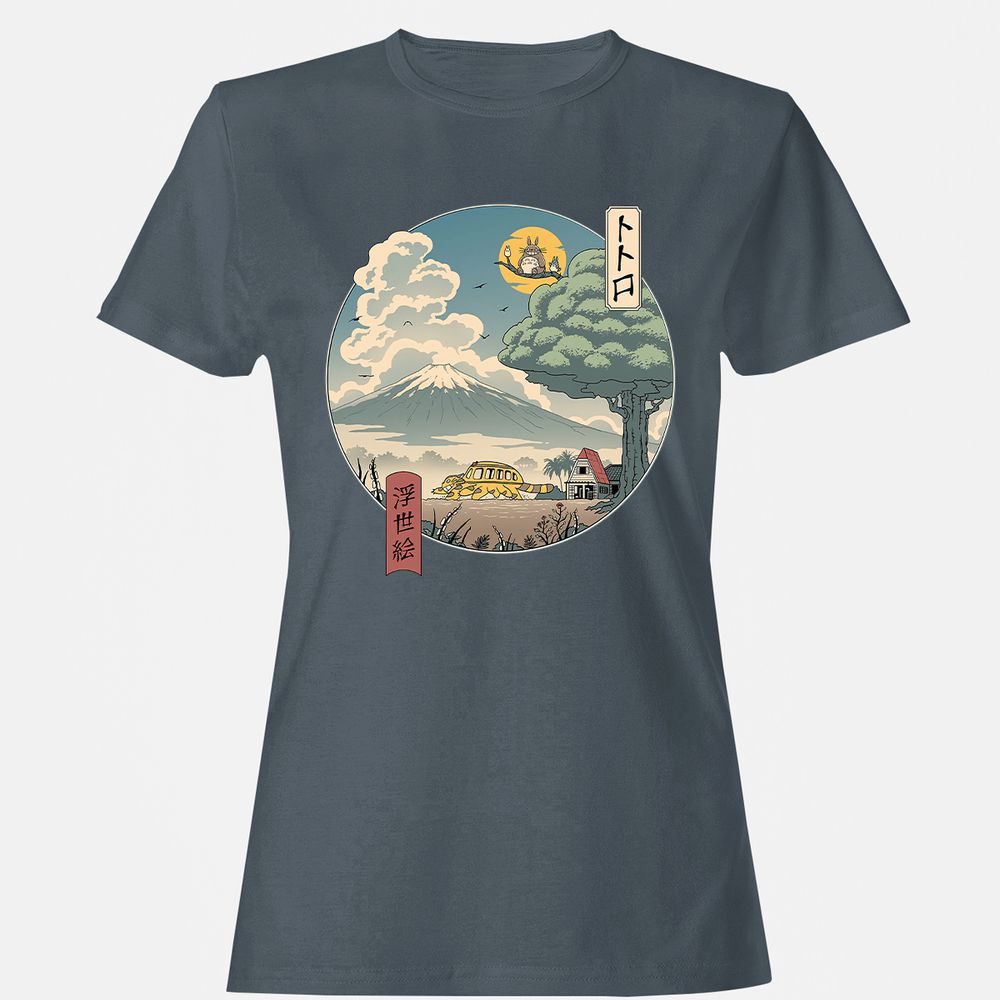 Women's T-Shirt - USME84R5 - Charcoal - 3