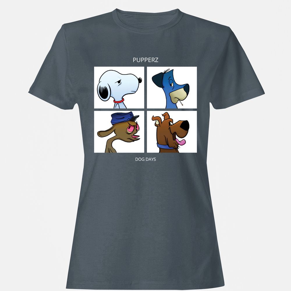 Women's T-Shirt - XGS4F9V6 - Charcoal - 3